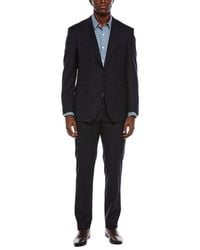 Canali - 2Pc Wool-Blend Suit With Flat Front Pant - Lyst