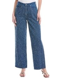 Rag & Bone - Logan Mid Tweed Mid-Rise Wide Leg Jean - Lyst
