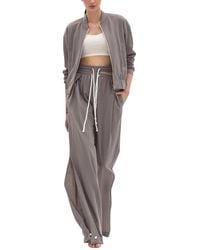 BGL - 2P Linen-Blend Zip Hoodie & Pant Set - Lyst
