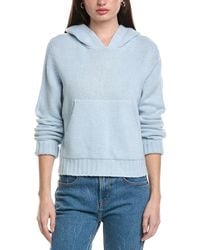 Palm Angels - Hooded Wool & Cashmere-Blend Sweatshirt - Lyst