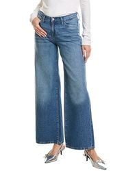 Joe's Jeans - Low Rise Wide Leg Crystal Jean - Lyst