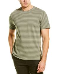 Vince Mens Garment Dyed Stripe T-Shirt