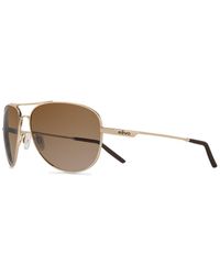 Revo Unisex Windspeed 61mm Polarized Sunglasses - Metallic