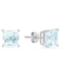 MaxColor - 14k 2.50 Ct. Tw. Aquamarine Studs - Lyst