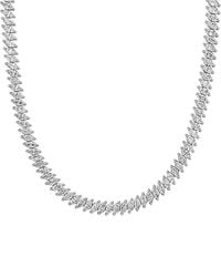 Created Forever - 18K 14.61 Ct. Tw. Lab-Grown Diamond Tennis Toggle Necklace - Lyst