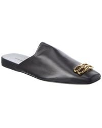 Balenciaga - Cosy Bb Leather Mule - Lyst
