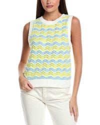 Isla - Chloe Wave Stripe Vest - Lyst