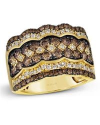 Le Vian - 14K 1.75 Ct. Tw. Diamond Half-Eternity Ring - Lyst