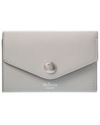 Mulberry - Classic Micro Leather Card Case - Lyst