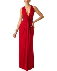 Adrianna Papell - Artisan Jersey Long Dress - Lyst