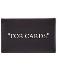 Off-White c/o Virgil Abloh - Quote Bookish Card Case - Lyst
