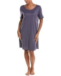 Hanro - Round Neck Cotton Nightgown - Lyst