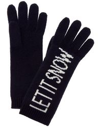 Hannah Rose - Let It Snow Cashmere Gloves - Lyst