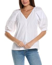 3.1 Phillip Lim - Puff Sleeve Top - Lyst