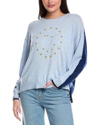 Brodie Cashmere - Stitch Smiley Cashmere Sweater - Lyst