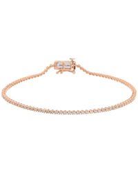 Diamond Select Cuts - 14K 1.00 Ct. Tw. Diamond Tennis Bracelet - Lyst
