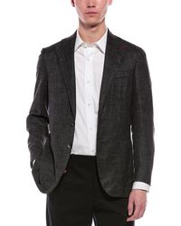 Isaia - Silk, Cashmere, & Linen-Blend Jacket - Lyst