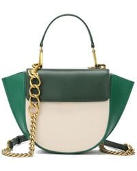Tiffany & Fred Paris - Full-Grain Leather Top-Handle Crossbody - Lyst