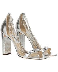 Jimmy Choo - Neena 100 Leather Sandal - Lyst