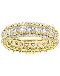 Amairah - 14K 4.00 Ct. Tw. Lab-Grown Diamond Eternity Ring - Lyst