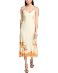 Lost + Wander - Sefina Linen-Blend Maxi Dress - Lyst