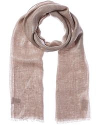 Brunello Cucinelli - Linen Scarf - Lyst
