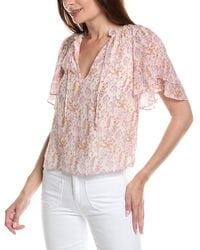 Vanessa Bruno - Stelie Silk-Blend Blouse - Lyst