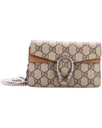Gucci - Gg Coated Canvas Dionysus Bag Super Mini (Authentic Pre-Loved) - Lyst
