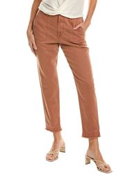 Bella Dahl - Dakota - Frayed Ankle Trouser - Lyst
