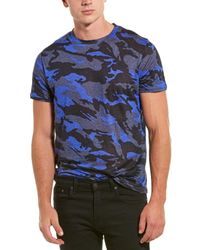 Zadig & Voltaire Tibo Camouflage Top - Blue