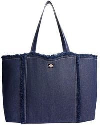 Sam Edelman - Irina Denim Reversable Large Tote - Lyst