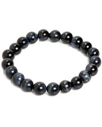jean claude - Jewelry Tiger Eye Bead Stretch Bracelet - Lyst