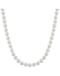 Masako Pearls - 14k 6-6.5mm Akoya Pearl Necklace - Lyst
