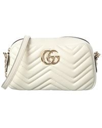Gucci - Gg Marmont Small Leather Camera Bag - Lyst