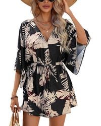 VERA DOLINI - Mini Dress - Lyst