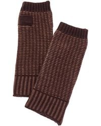 Portolano - Two-Tone Wool & Cashmere-Blend Armwarmers - Lyst