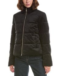 Cece - Velvet Puffer Jacket - Lyst