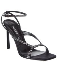 Sergio Rossi - Aracne 95 Satin Sandal - Lyst
