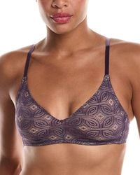 Hanro - Ruby Geometric Lace Soft Cup Bra - Lyst