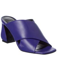 Sergio Rossi - 80 Leather Sandal - Lyst