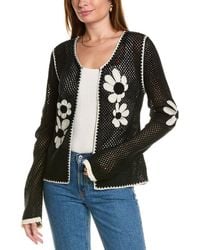 Saachi - Fiore Crochet Jacket - Lyst