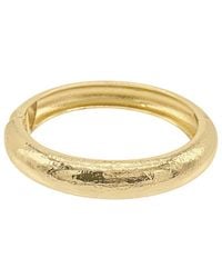 Adornia - 14k Plated Bangle Bracelet - Lyst