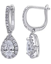 Diamond Select Cuts - 14k 1.40 Ct. Tw. Diamond Drop Earrings - Lyst