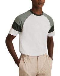 Reiss - Adan Mercerised Color T-Shirt - Lyst