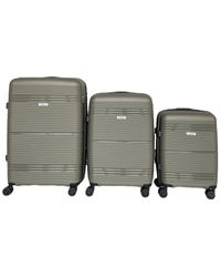 Izod - Legna Expandable 3pc Suitcase Set - Lyst