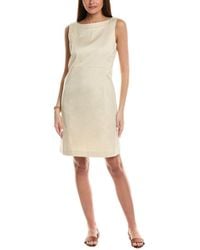 Lafayette 148 New York - Sheath Bateau Neck Dress - Lyst