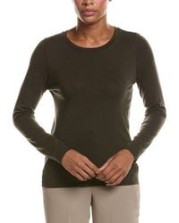 Eileen Fisher - Round Neck Slim T-Shirt - Lyst