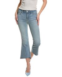 FRAME - Le Crop Raw Stagger Grenoble Mini Boot Jean - Lyst