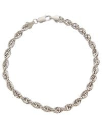 Italian Gold - 10K 5Mm Hollow Rope Bracelet - Lyst