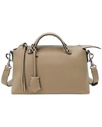 Tiffany & Fred Paris - Pebbled Leather Top Handle Satchel - Lyst